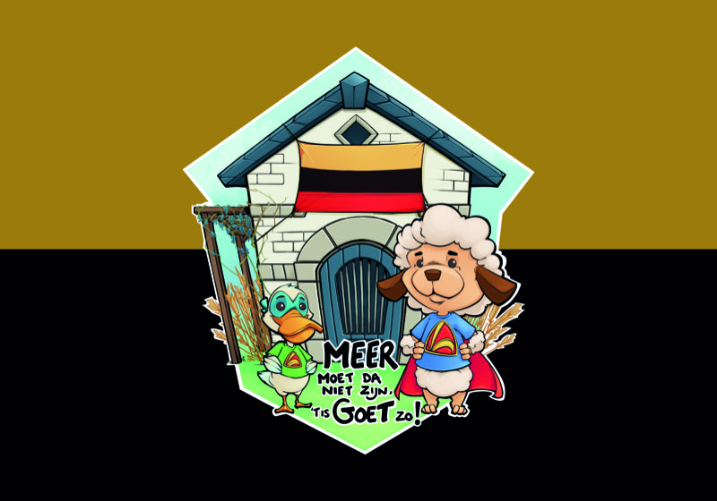 Volledige vlag van Meer - Goetsenhoven