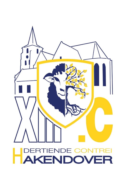 Vlag van De Dertiende Contrei (Hakendover - Wulmersum)
