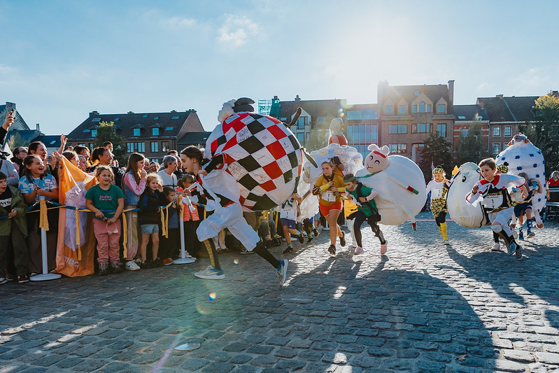 Enthousiaste deelnemers tijdens de Lazuur